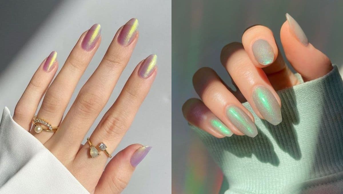 Efecto aurora, la nueva tendencia de manicura coreana