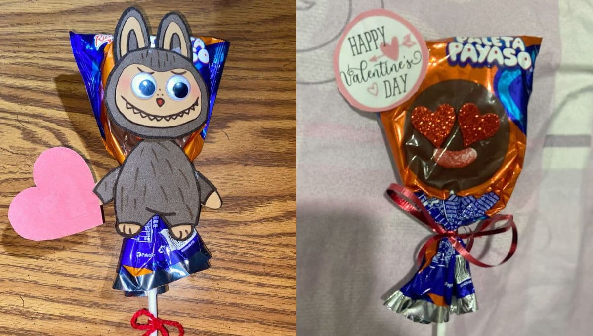 Ideas de decoración de Paletas Payaso para San Valentín 2026